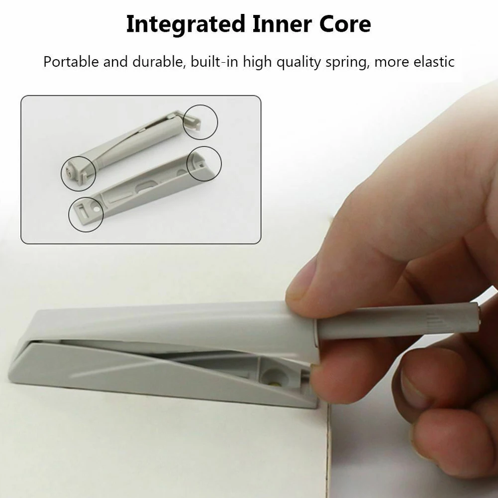 10pcs Invisible Cabinet Catches Magnetic to Open Cupboard Drawer Door Catch Magnetic Tip Latch Touch Release DIY Buffer Pulls