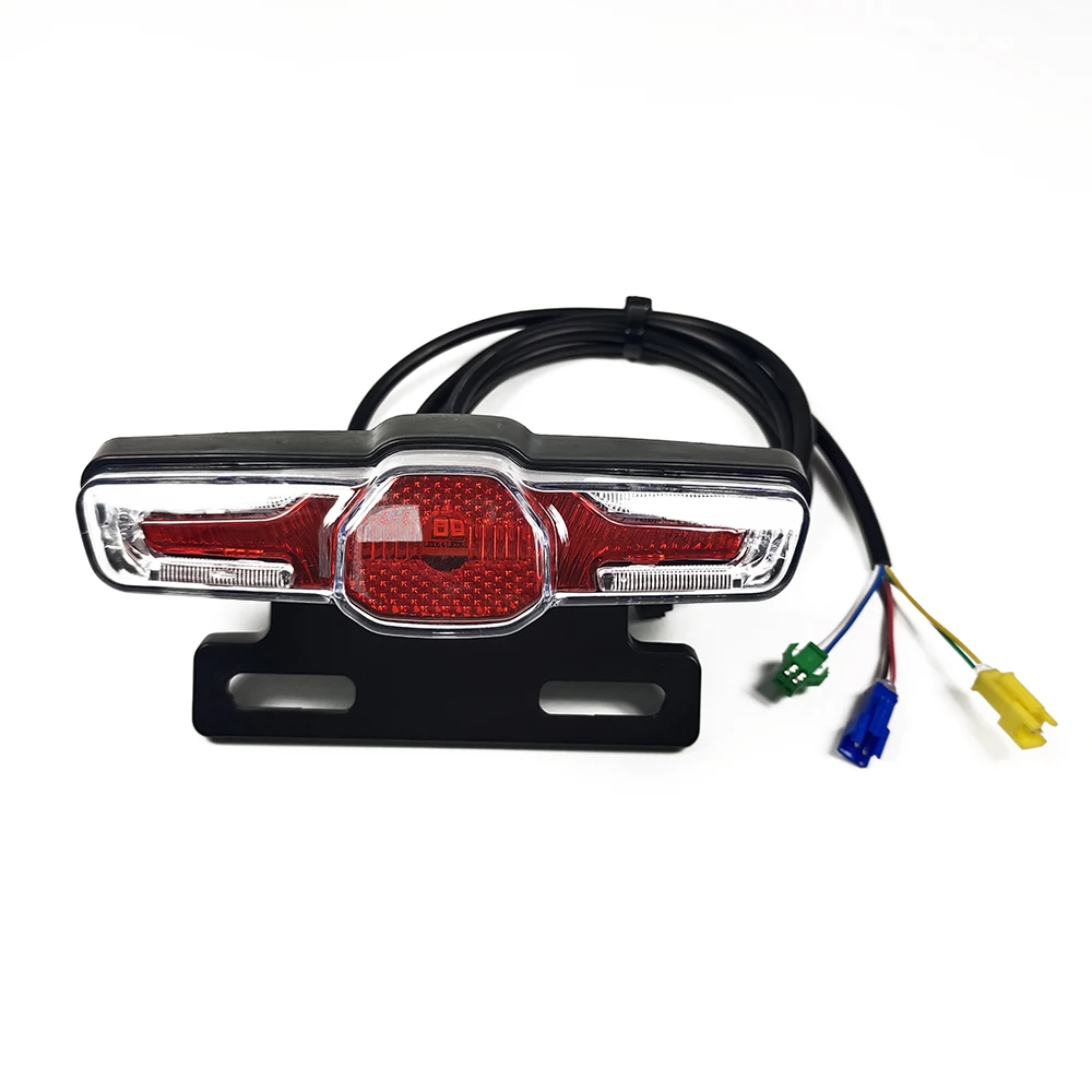 LinHi E-bike Rear light Modified Separate Taillight WD05 36V 48V 52V Running Brake Light Turn Signal