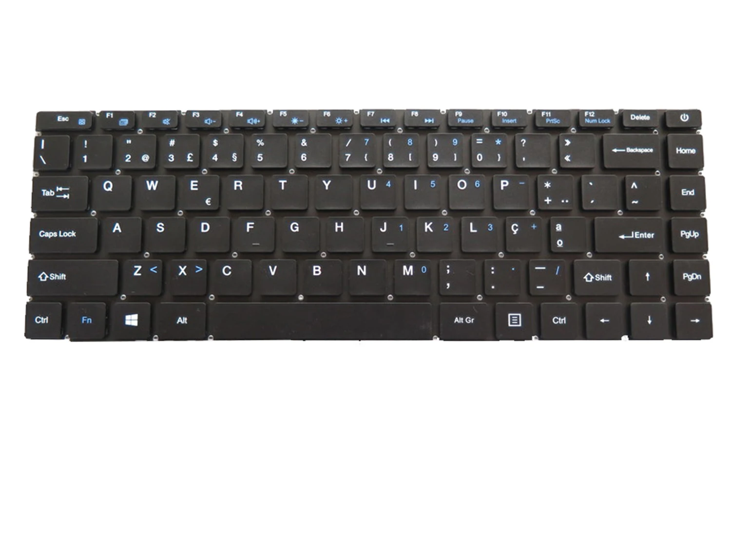 Laptop Keyboard For X-VIEW NOVABOOK V2 N3450 Black Portuguese PO