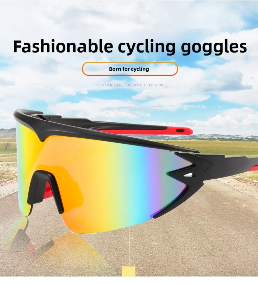 

New Sports Sunglasses Personalized Men's Sunglasses Women's Outdoor Riding Glasses Fishing Sun Protection Sports Driving