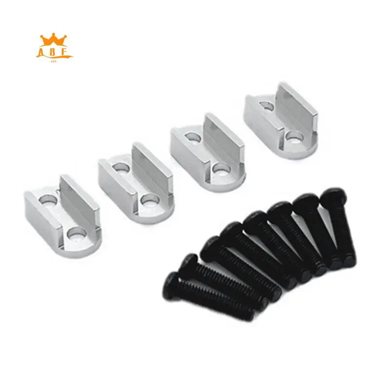 

A08E-Steering Gear Fixed Base Set For WPL 1/10 C74 1/16 Full Range Remote Control Car Metal Upgrade Spring Fastener