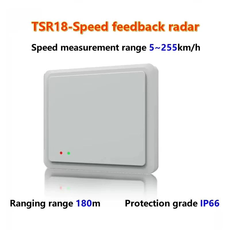 Nanoradar TSR18 / 180 Meters Vehicle Speed Radar,Speed Feedback Instrument Radar,Intelligent Traffic Millimeter Wave Radar