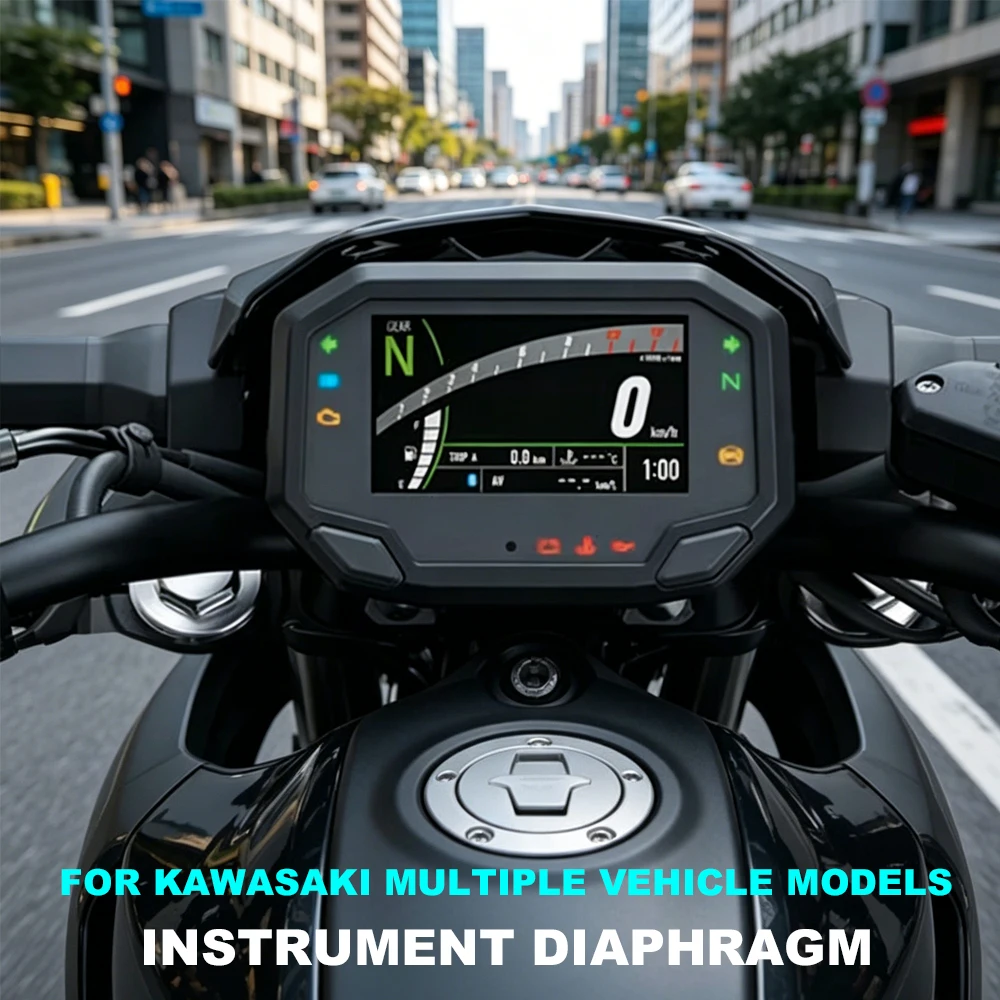 TFT Dashboard Protection Scratch Cluster Screen Instrument Film AccessoriesFor Kawasaki Ze-1 Z1000SX ZX10R ZX-6R ZX-4R
