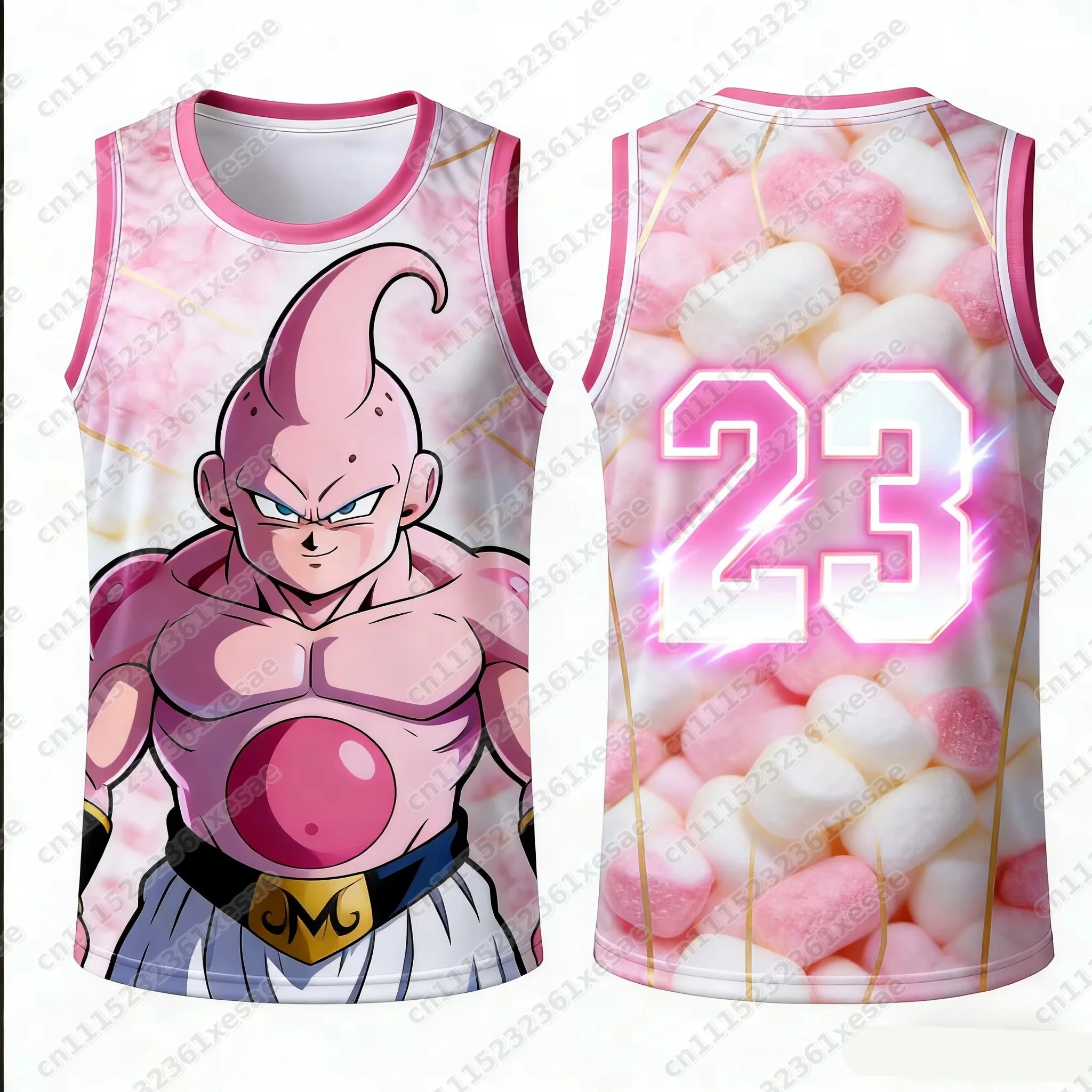 2026 Dragon Ball Youth Goku 23 Sleeveless Tank Top 3D Printed Casual Breathable Street Trendy Quick Drying and Sweat Absorption