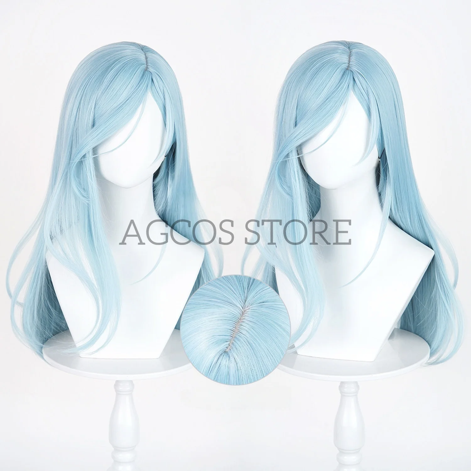 AGCOS Project Sekai Hinomori Shizuku Cosplay Wig Anime Hinomori Shizuku Hair Cosplay Wigs