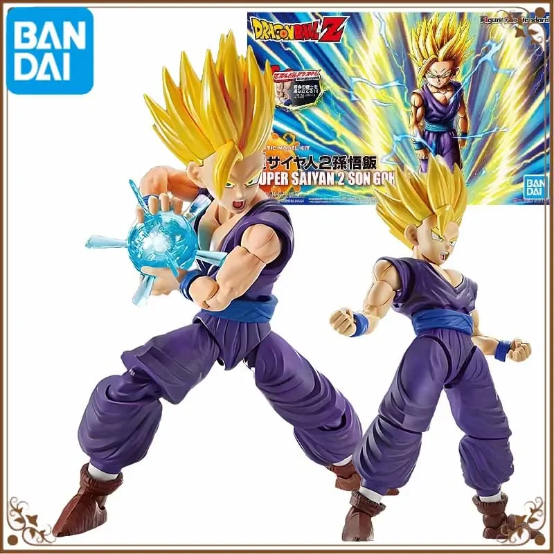 Bandai Original Figure-rise Dragon Ball SUPER SAIYAN 2 SON GOHAN Action Figure Toys For Boys /Girls /Kids /Christmas Gift