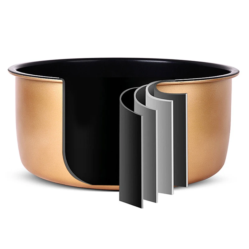 Okicook Acciaio inossidabile antiaderente 33 litri Grande pentola a pressione elettrica multifunzione Cuociriso