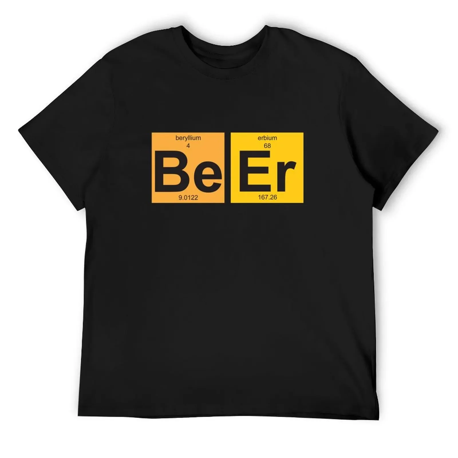 

BeEr - Periodic Table of Elements T-Shirt Blouse blanks mens workout shirts