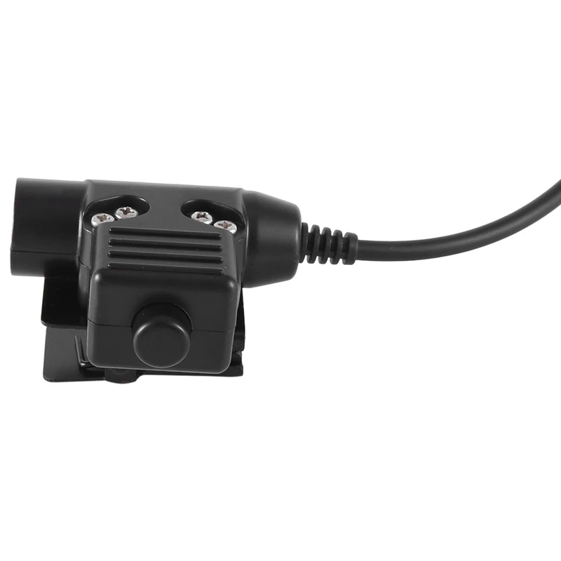 Conector de interruptor de llave U94 Ptt, accesorios de repuesto compatibles con walkie-talkie Prc148, Prc152, U329, elementos de 6 pines