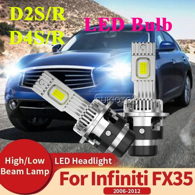 

1 комплект светодиодной лампы для фар D2R D2S 110 Вт 30000 лм + 150% высокой яркости 6000 К холодный белый Plug and Play Canbus D4R D4S светодиодные противотуманные фары