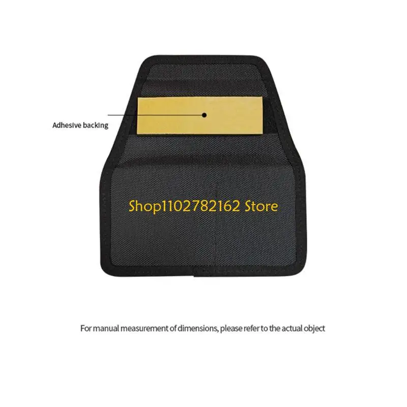 547B Antislip Vehicle Cup Holder Phone Mount Car Door Hanging Storage Bag