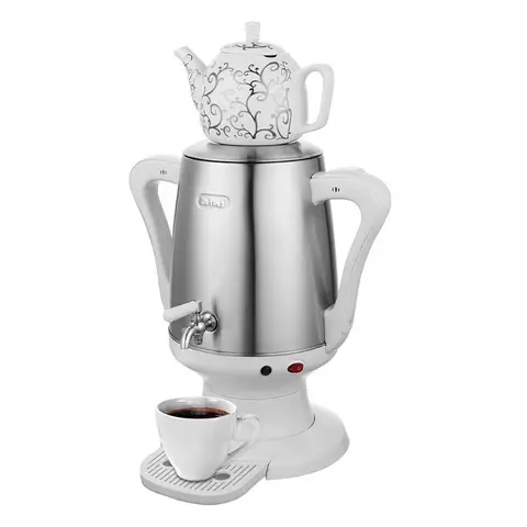 Euro 220V cross-border Russian coffee pot samovar set turkish kettle coffee pot and mother and son pot