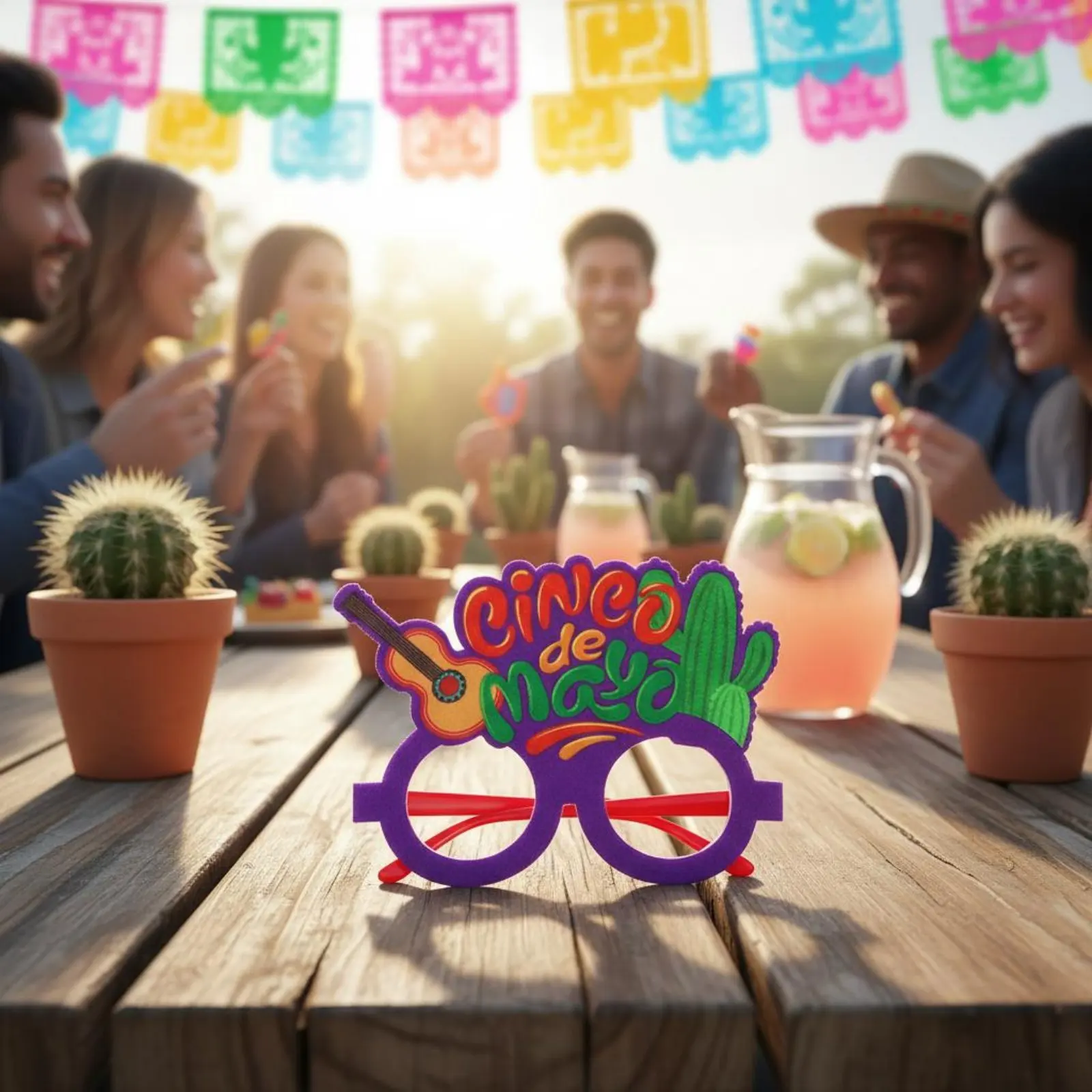 

Fifth De Mayo Glasses Festive Design Mexican Fiesta Party Glasses Fifth De Mayo Eyeglasses Cute Designs Funny Fiesta Eyeglasses