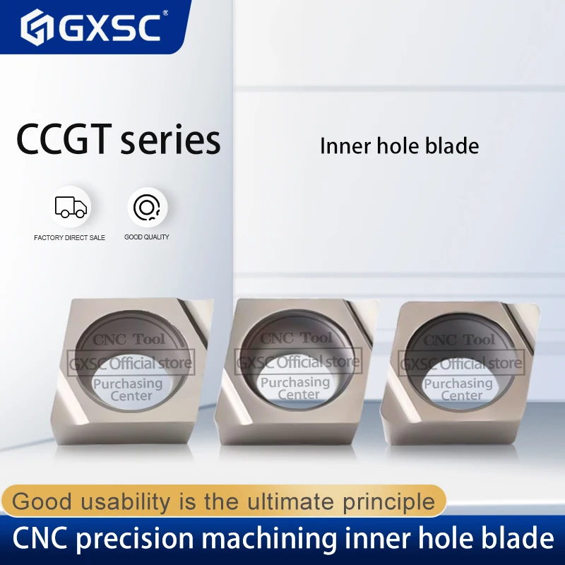 

CCGT030101 CCGT040101 CCGT060201 CCGT09T301 L-F R-F High-Quality CNC Lathe Cutters Carbide Inserts Inner Hole Turning Tools Part