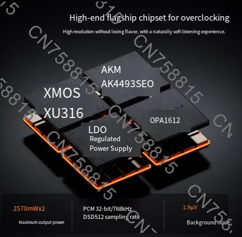 For FosiAudioZH3 High Power HIFI Audiophile Grade，DAC Balanced Decoder Headset Amplifier Pre-all-in-One