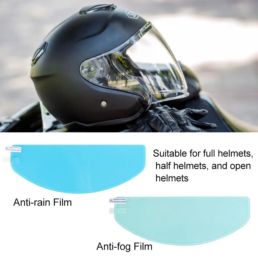 Stickers Film Racing Accessories Protective Film Anti-fog Patch Film Anti-fog Film Motorcycle Helmet Universal Lens Film