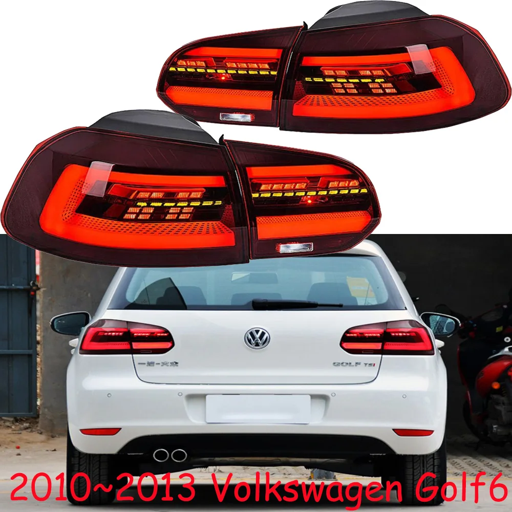 

car bumper tail light for Volkswagen Golf6 taillight LED 2010~2013y car accessories Taillamp for VW Golf6 fog lamp