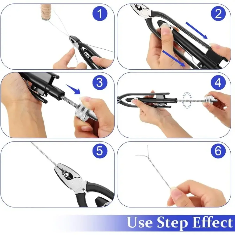 스프링 리턴 조이스 트위스터, 꼬인 전선용 전기 분리기, 빠른 트위스트 도구, 잠금 배선