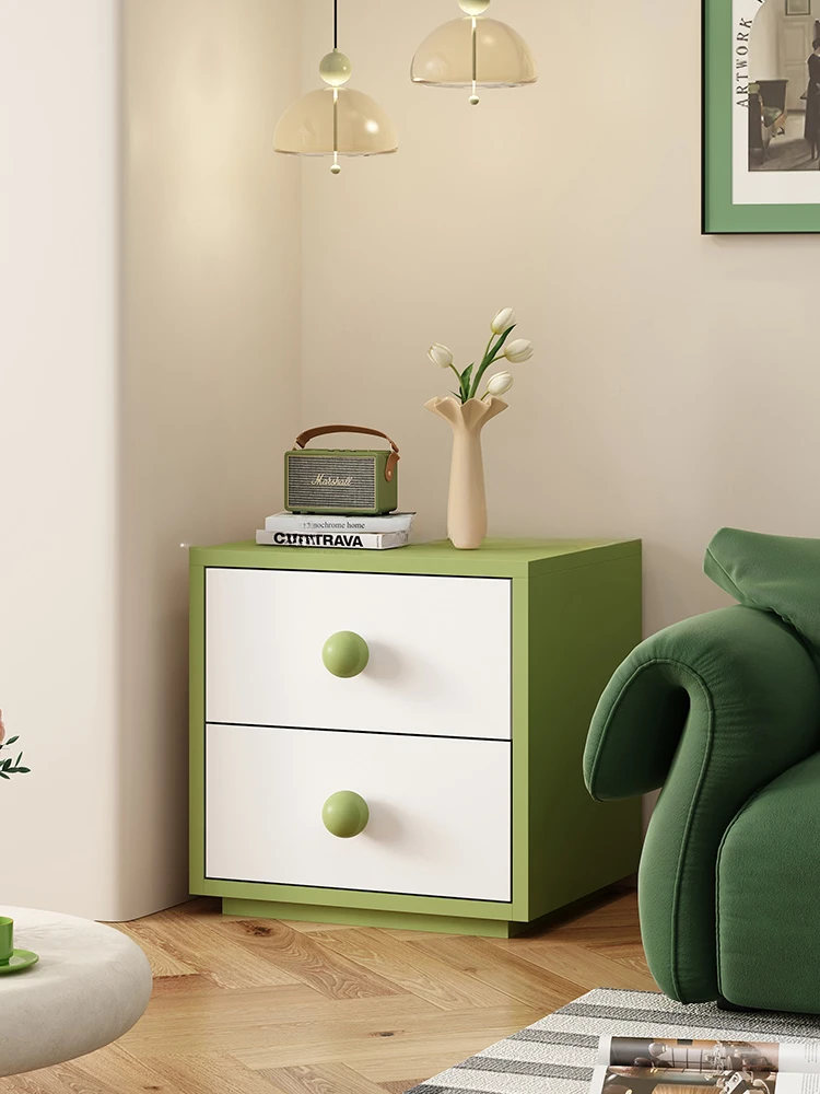 Formaldehyde-Free Iron Chest of Drawers Locker Narrow Cabinet Living Room Wall Home Floor Cabinet