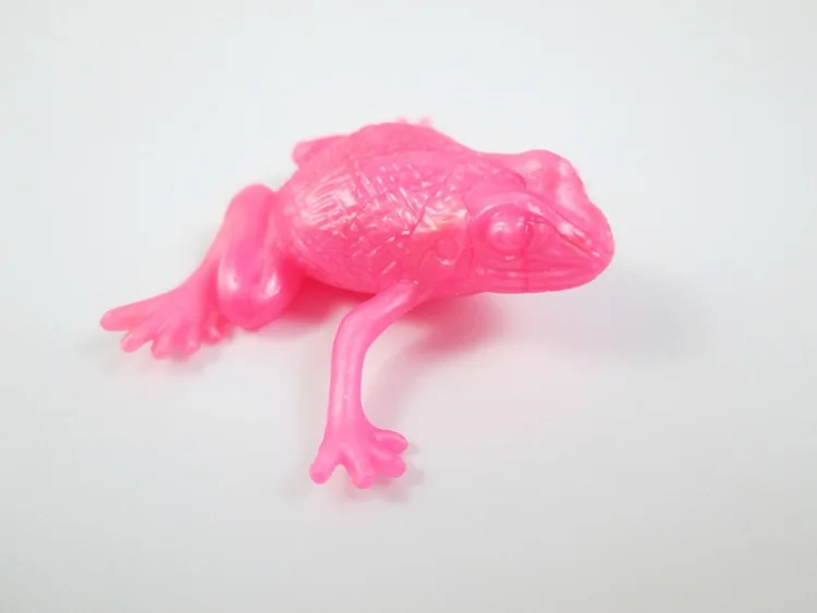 10 Stück Neuheit lustig neue TPR Frosch Tiermodell Dekompression Spielzeug Simulation Frosch weichen elastischen Streich Entlüftung spielzeug Kinder Streich Spielzeug