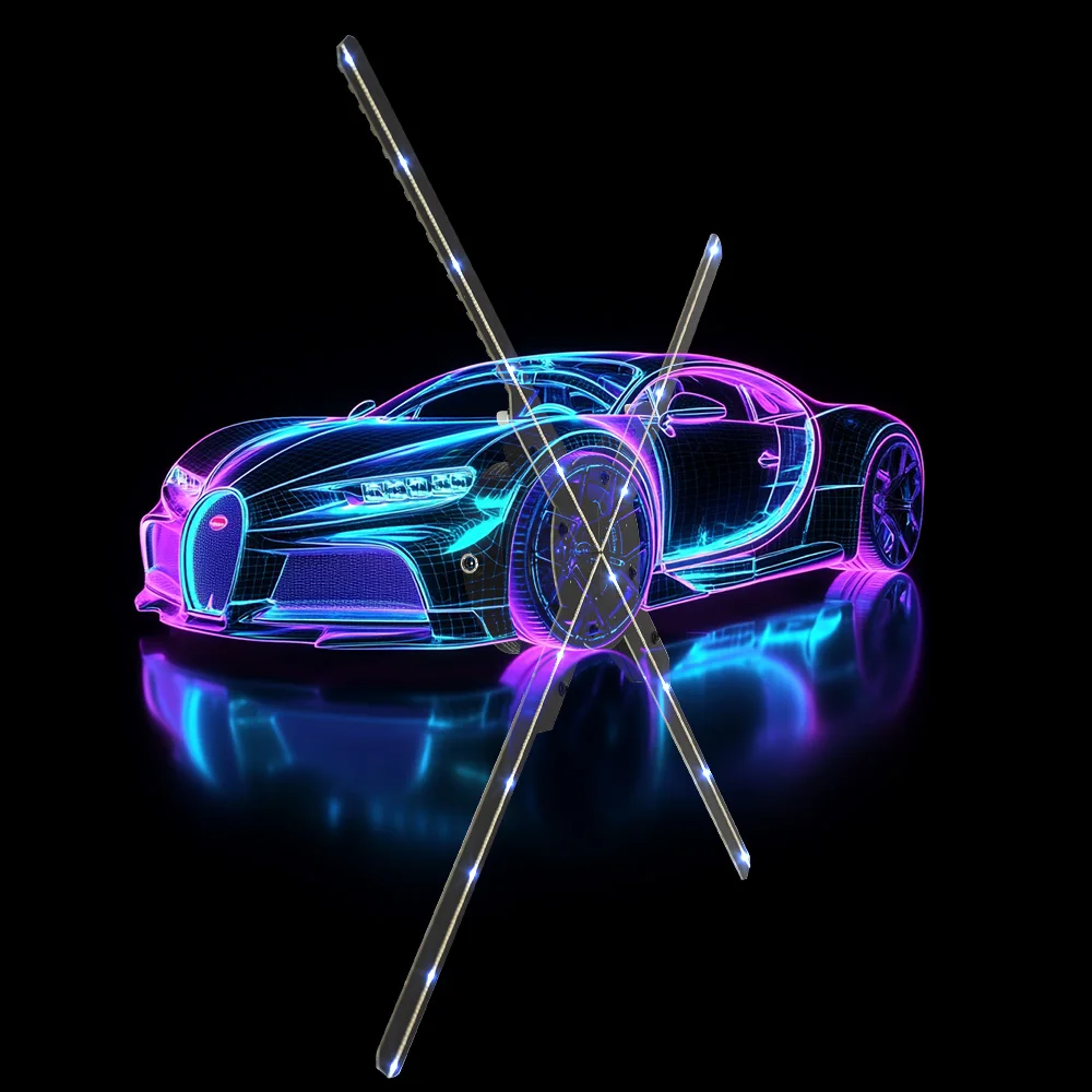 

50cm Hologram Fan With Custom Branding Options for Effective Digital Signage Solutions