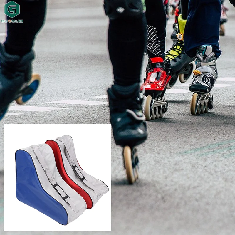 

Portable Roller Skates Bag Ice Skating Bag Large Capacity Breathable Kids Inline Skates Bag Skates Storage Bag Skating Shoes Bag