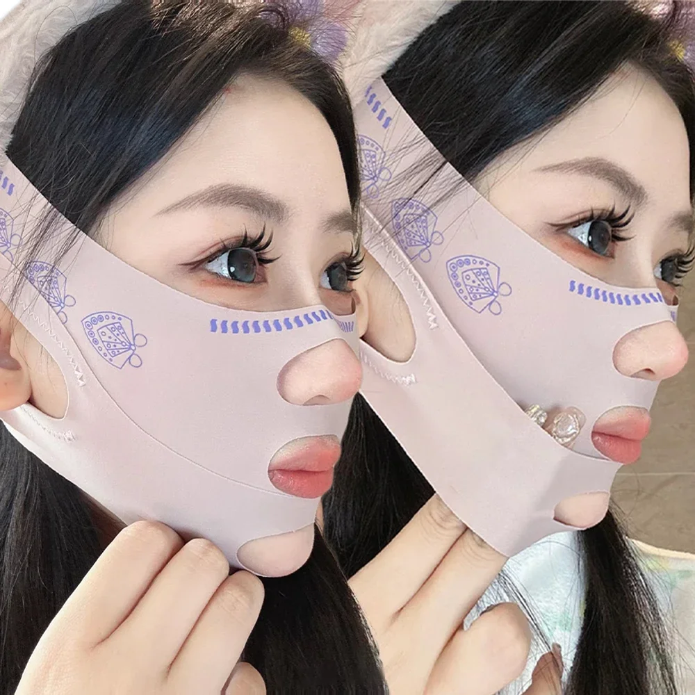 Reusable Chin Cheek Slimming Bandage V Shaper Line Lift Up Mask Face Lifting Strap Band Sleeping Mask Face Beauty Skin Care Tool