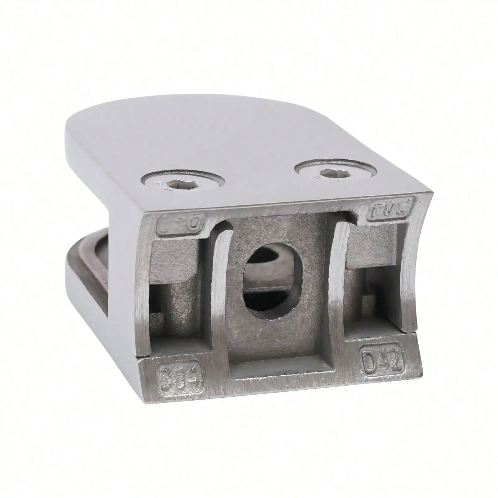 90cm High Glass Balustrade Railing Glazing Stainless Steel Poles Handrail Railing Post Round Pipe Platform Fencing Column