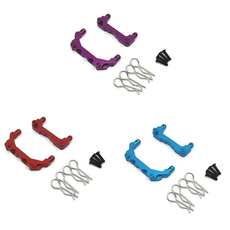 

X18A-алюминиевые передние и задние металлические стойки кузова, детали для MJX 1/14 14209 14210, детали для обновления радиоуправляемого автомобиля