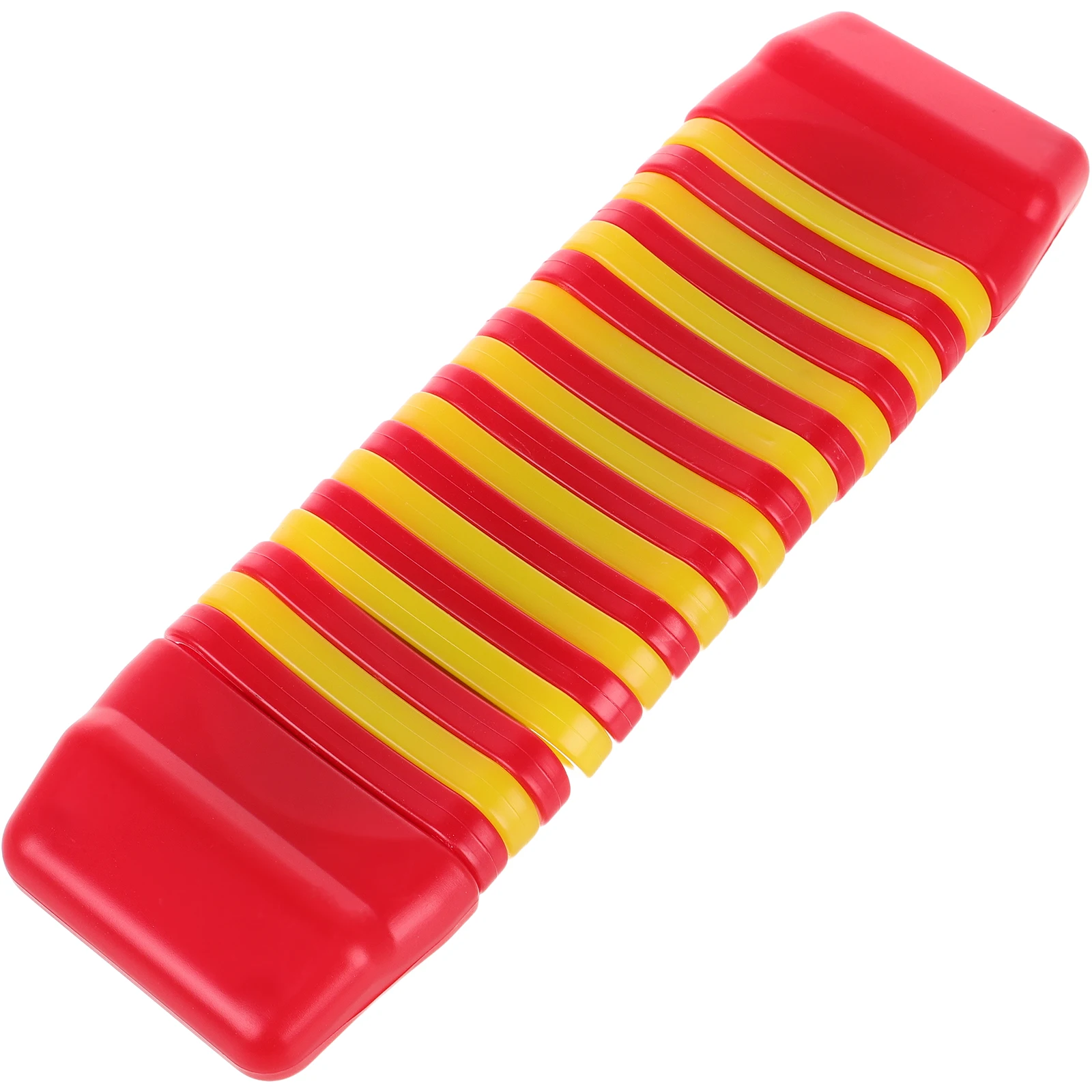 

Kids Percussion Instrument Ratchet Noise Maker Castanets Bright Red Durable Plastic Orff Music Teaching Aids For Children Adults