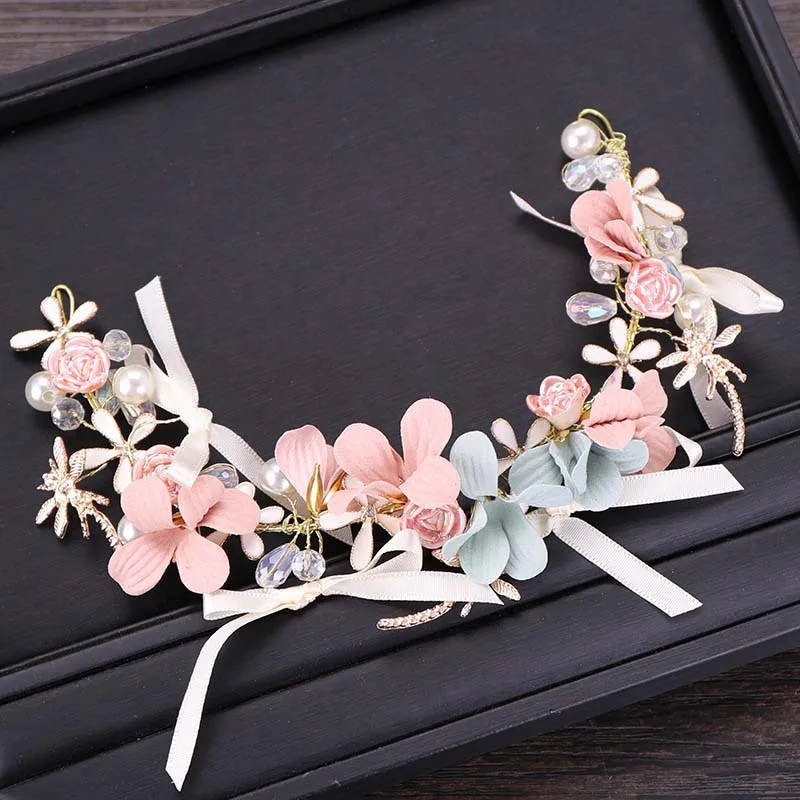 Pearls Hairband Women Flower Headpiece Make You Stand Out In d Great Gift For Your Kid