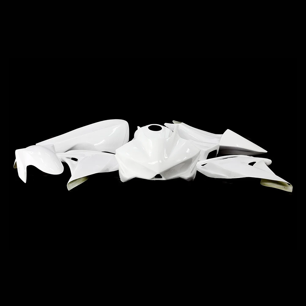

TMRC White CE Certified RC Motorcycle Fairing Kit Fiberglass Race Body Work For R3 13-15 Motorcycles Retrofit/Upgrade