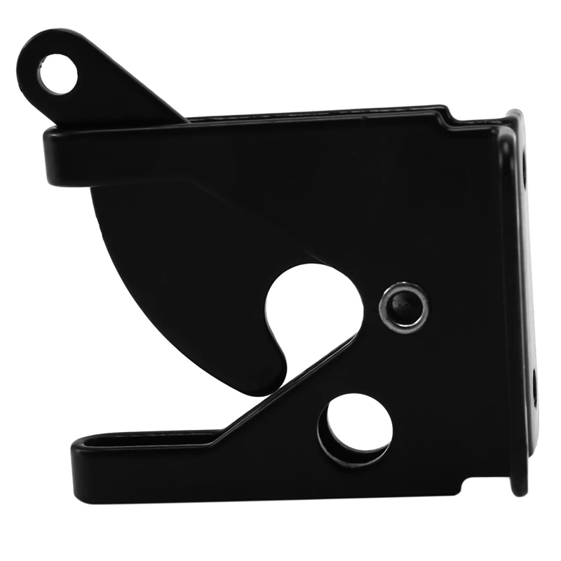 3X الذاتي قفل بوابة مزلاج التلقائي الجاذبية ليفر سياج بوابة قفل للخشب سياج بوابة باب المزالج الصلب الأسود