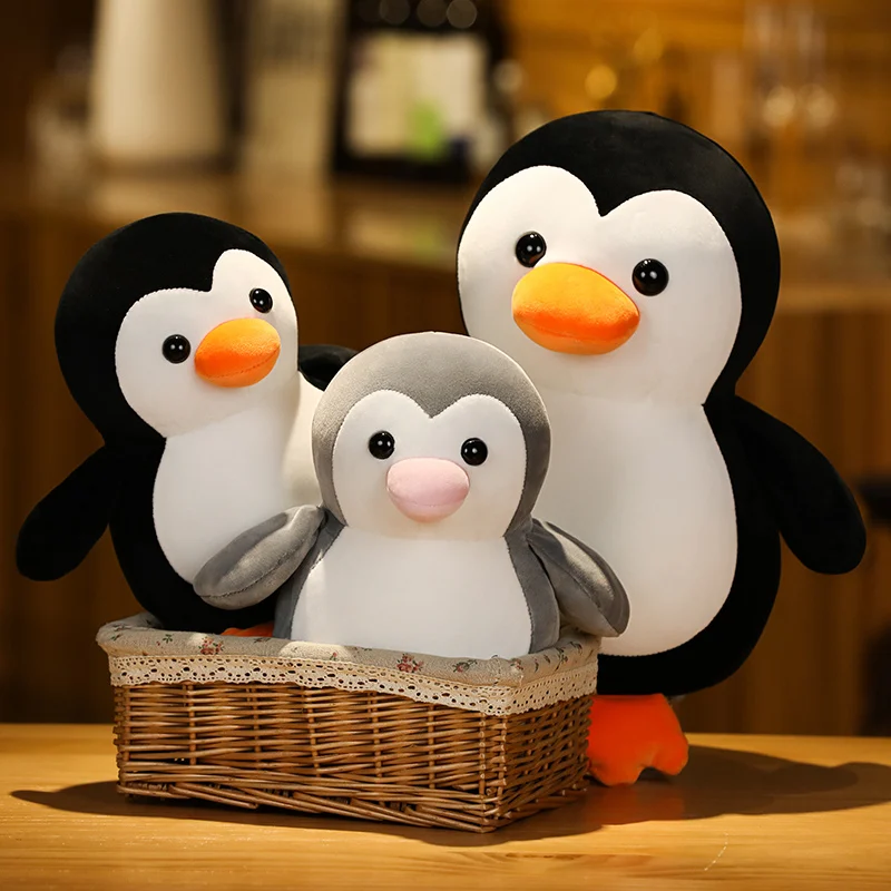 

25/35/50cm Soft Fat Penguin Plush Toys Stuffed Cartoon Animal Doll Baby Huggable Pillow Appease Toy For Kids Christmas Gift