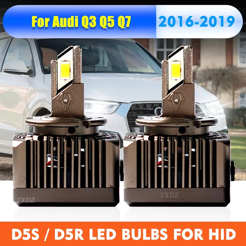

Комплект из 2 светодиодных ламп для фар 55 Вт D5S D5R, 6000K, замена HID, установка Plug&Play, для Audi Q3 Q5 Q7 2016-2019, 8W0941235