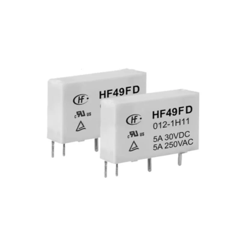 HOT NEW HF49FD-012-1H11 HF49FD0121H11 DC12V 12VDC 12V 5A relay 4PIN