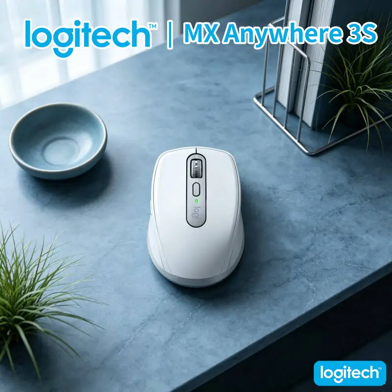 

Wireless MX Anywhere 3S - 8000 DPI, 3-Device Bluetooth, Hyper-Scroll, Great for Toy Design Team Meeting & Project Discussion