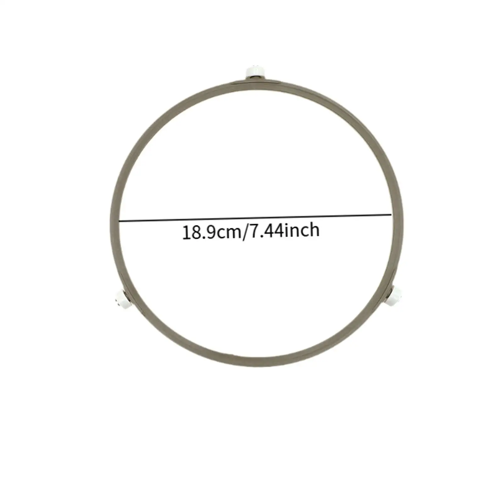 Кольцо поворотного стола для микроволновой печи, высокопроизводительные детали, простая установка, портативный прочный стеклянный поднос, держатель, аксессуары