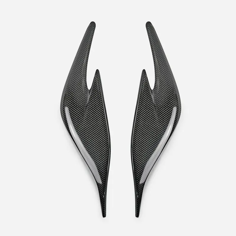 

12-15 Prius ZVW30 Facelift JDM Style Carbon Fiber Front Bumper Headlight Eyebrow