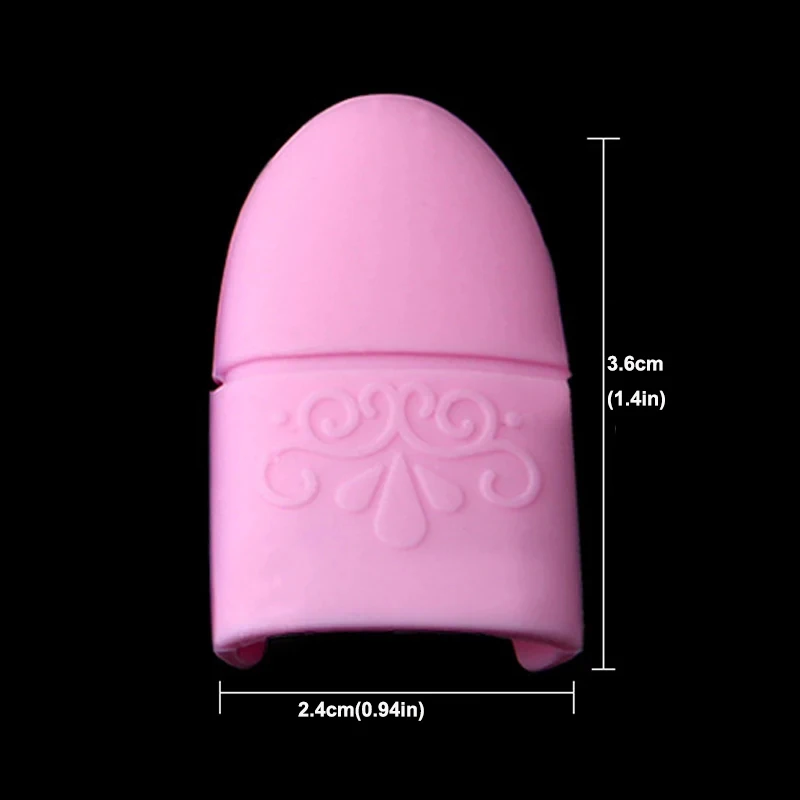 10 قطعة هلام السيليكون جيل للأظافر مزيل البولندية ديجريسير منظف الأظافر التفاف البلاستيك نقع قبالة غطاء مانيكير تنظيف الورنيش أدوات الأظافر