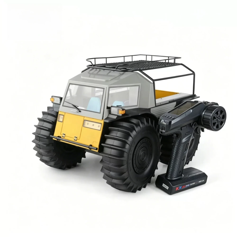 1/10 D-E078 Rc Model Off-Road Vehicle Amphibious All-Terrain Second Generation RTR Version Electronic Toy Car for Boys