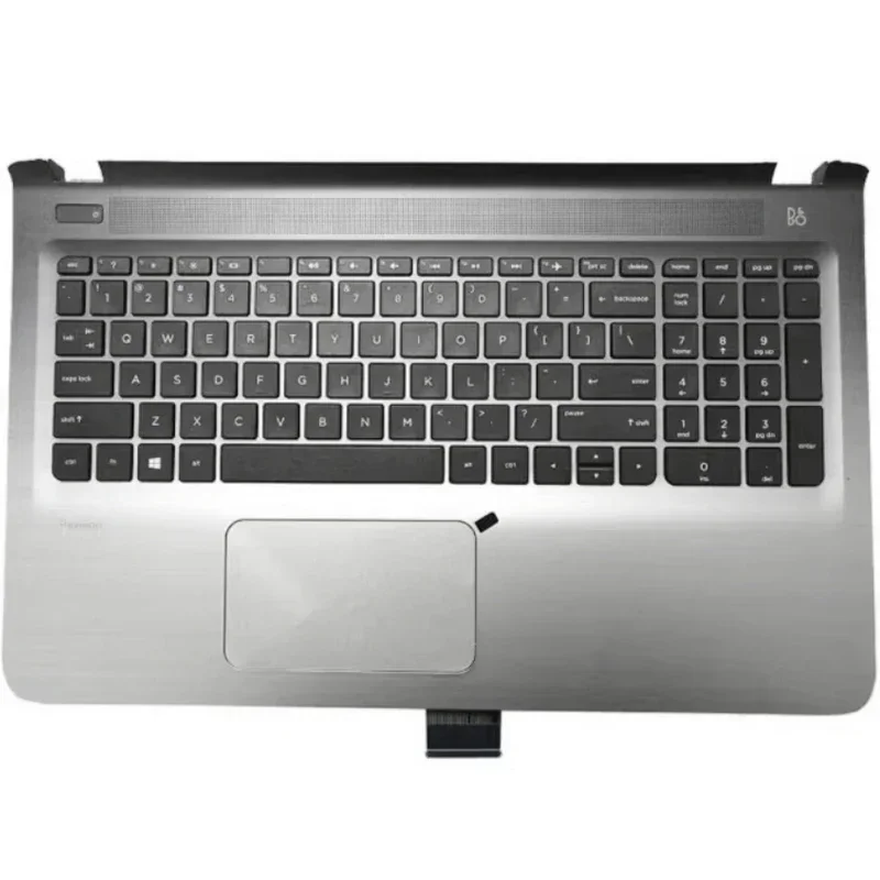 Imagem -02 - Laptop Lcd Tampa Traseira para Notebook Pavilion Moldura Frontal Palmrest Superior Case Base Inferior Teclado Novo Original Tpn-q159