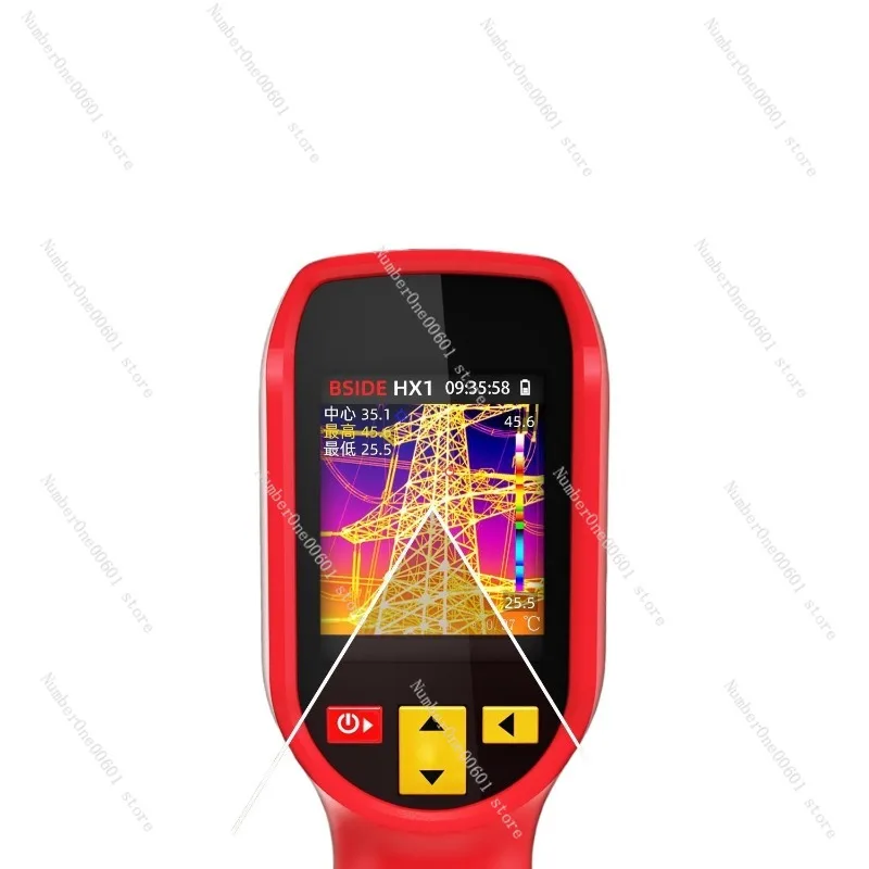 Infrared Thermal Imaging Leak Detector High Precision Thermal Camera for Water Leak and Floor Heating Detection