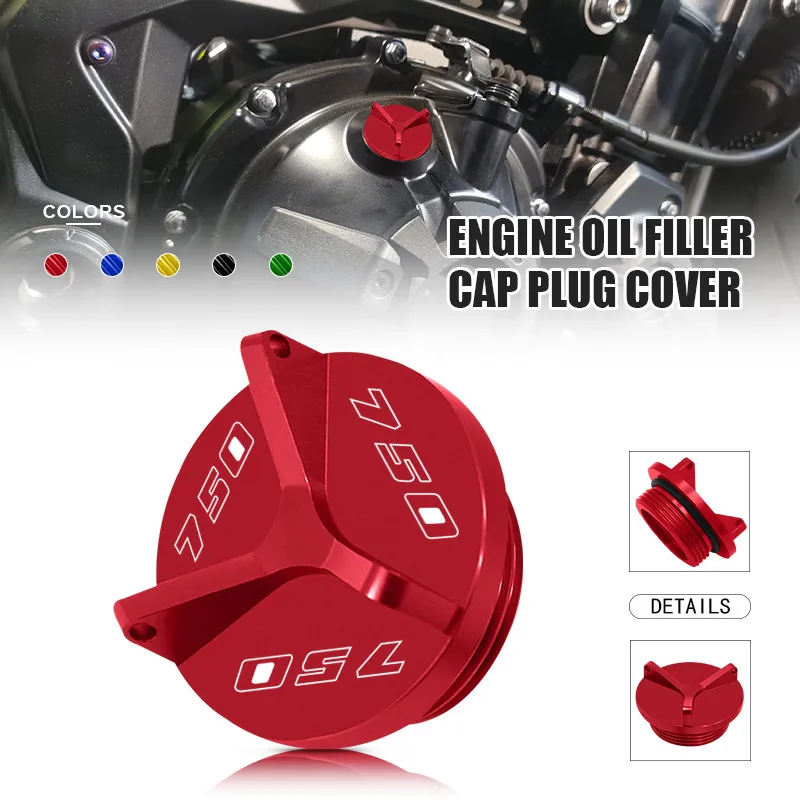 

Motorcycle Engine Oil Filler Plug Cover Accessories For GSXR600 GSXR750 GSXR1000 125 150 GSR750 GSR600 GSXS950 750 1000 1000ST