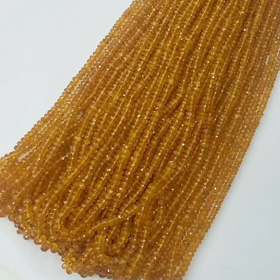 

Natural Fanta Sapphire Stone Facted Abacus 38cm Loose Beads for Jewerly Making Design Fashion Stone DIY Woman Necklace Wholesale