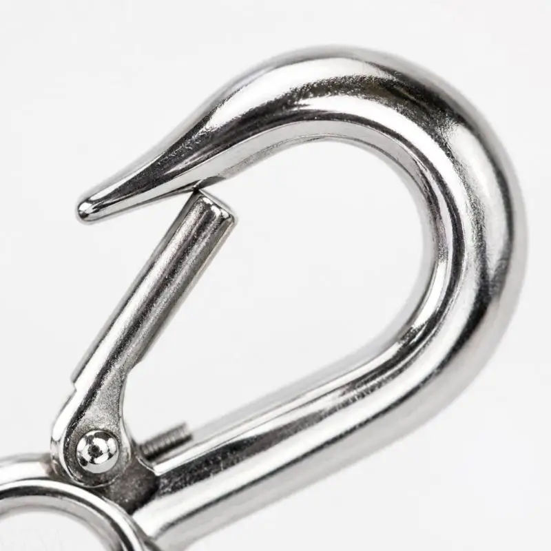 G7NA Four Cargo Hooks with Polished Finish and Integrated for Carabiners