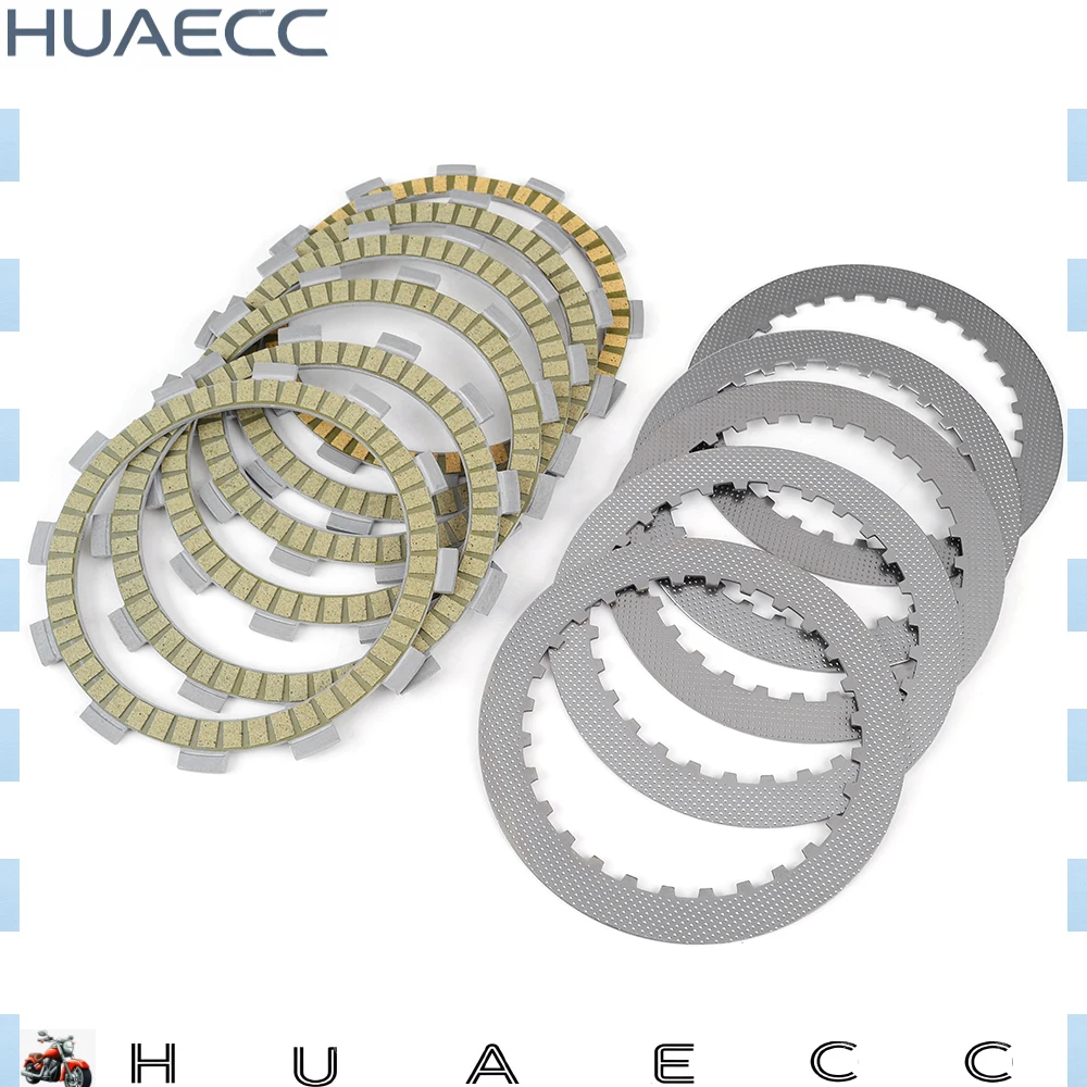 

Clutch Friction Steel Plates Disc for Suzuki LS650 Boulevard S40 Savage LS400F LS400U LS400P ST400 Tempter 2145114A00 2144137400