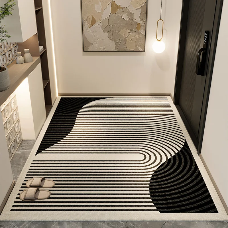 

Wabi Sabi Style Door Mat Entrance Coil Floor Mat Easy Clean Durable Non Slip Home Decor Rug