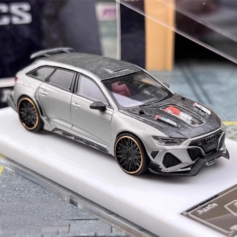 

1:64 масштаб RS6 Wagon Touring, ограниченная серия, имитация сплава, модель автомобиля, статический дисплей, Коллекционная игрушка, подарок, сувенирное украшение