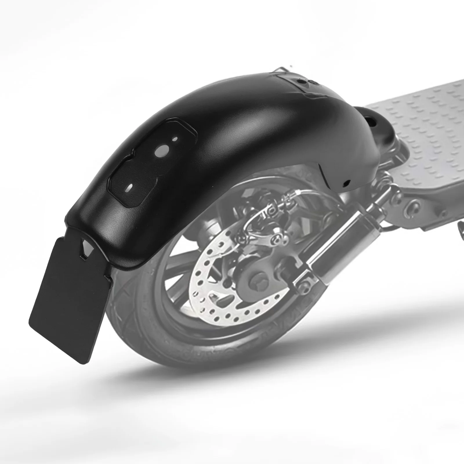 

ABS Mudguard For DUCAT Scooter Electric Scooter Mudguard Easy Installation Lightweight Design Long-Term Use Sleek Appearance
